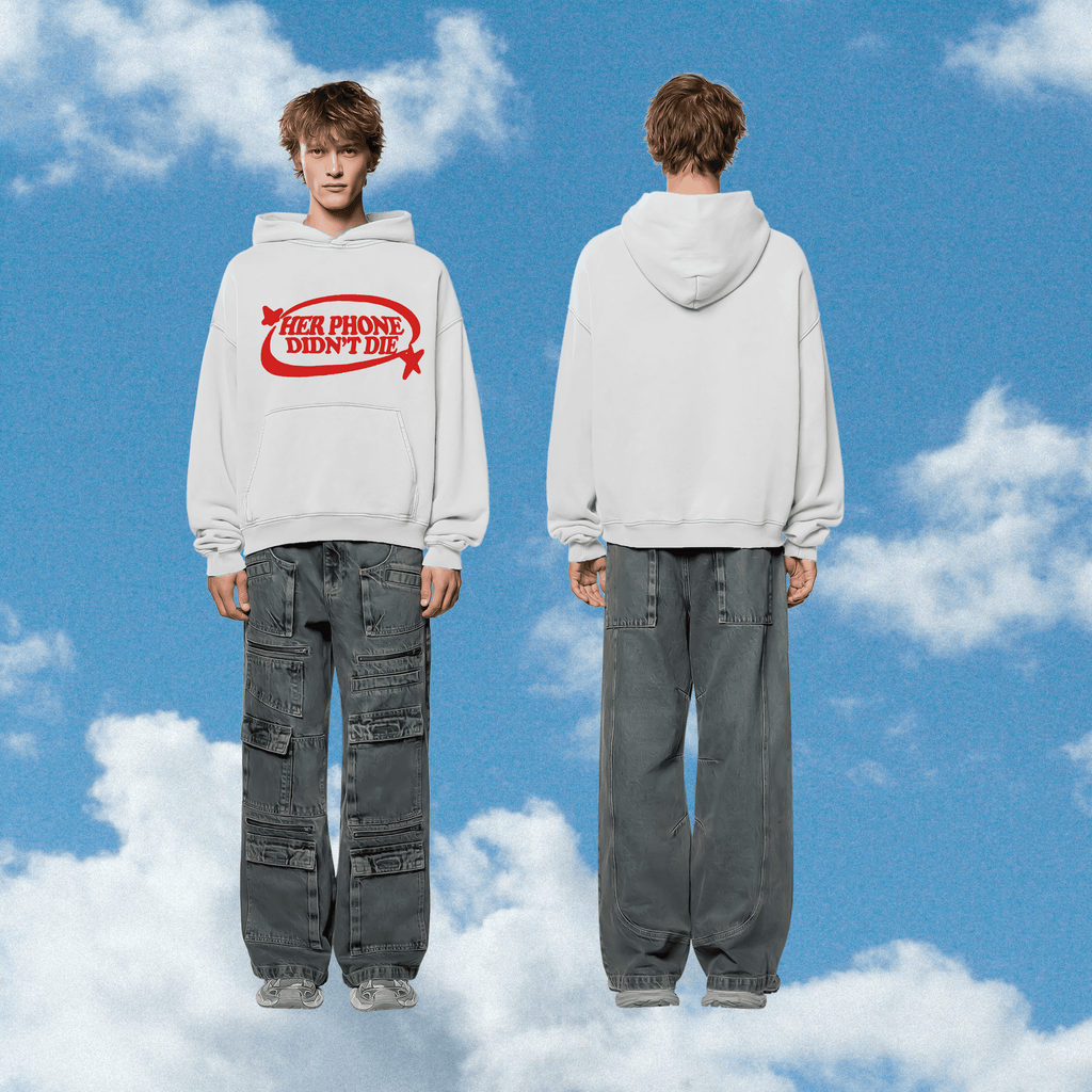 OVERSIZED STREETWEAR HOODIE WITH PRINT DESIGN