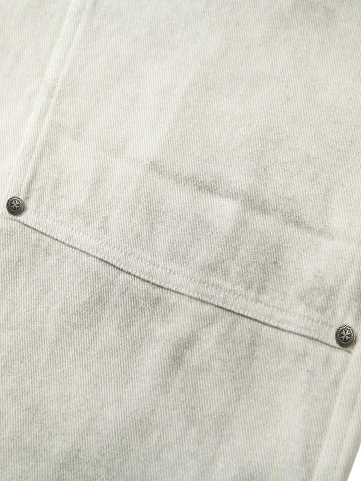 PAINTER'S PANTS WITH DARK STAINS STRAIGHT LEG LONG PANTS