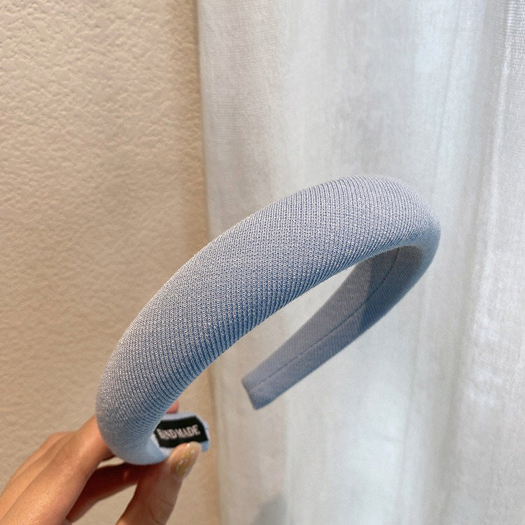 PASTEL-COLORED PADDED HEADBANDS FOR WOMEN AND GIRLS