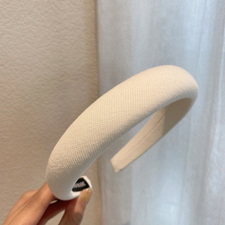 PASTEL-COLORED PADDED HEADBANDS FOR WOMEN AND GIRLS