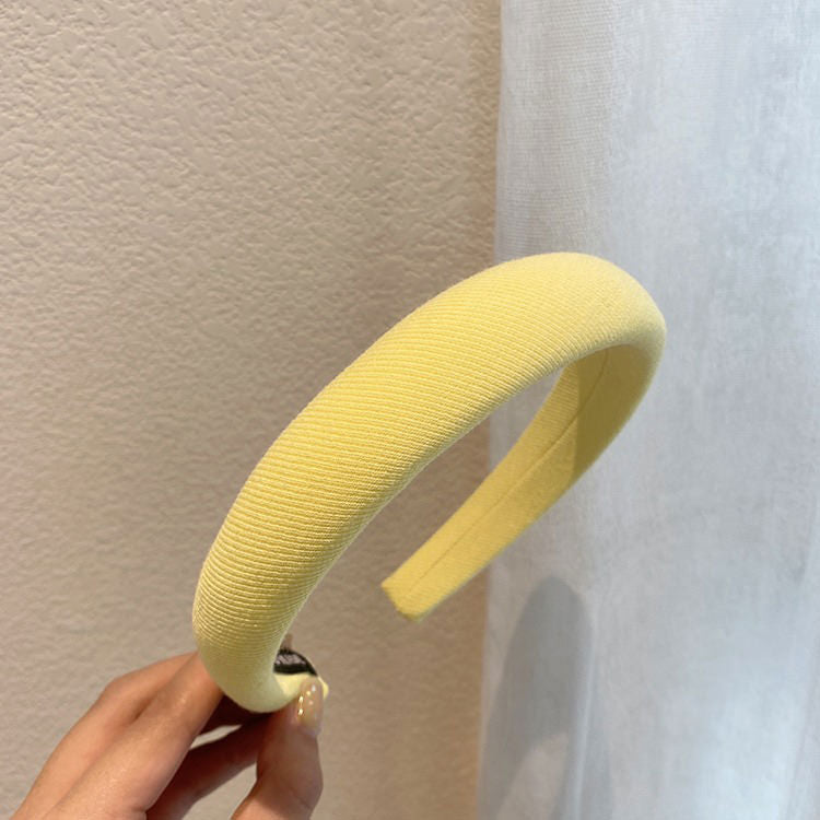 PASTEL-COLORED PADDED HEADBANDS FOR WOMEN AND GIRLS