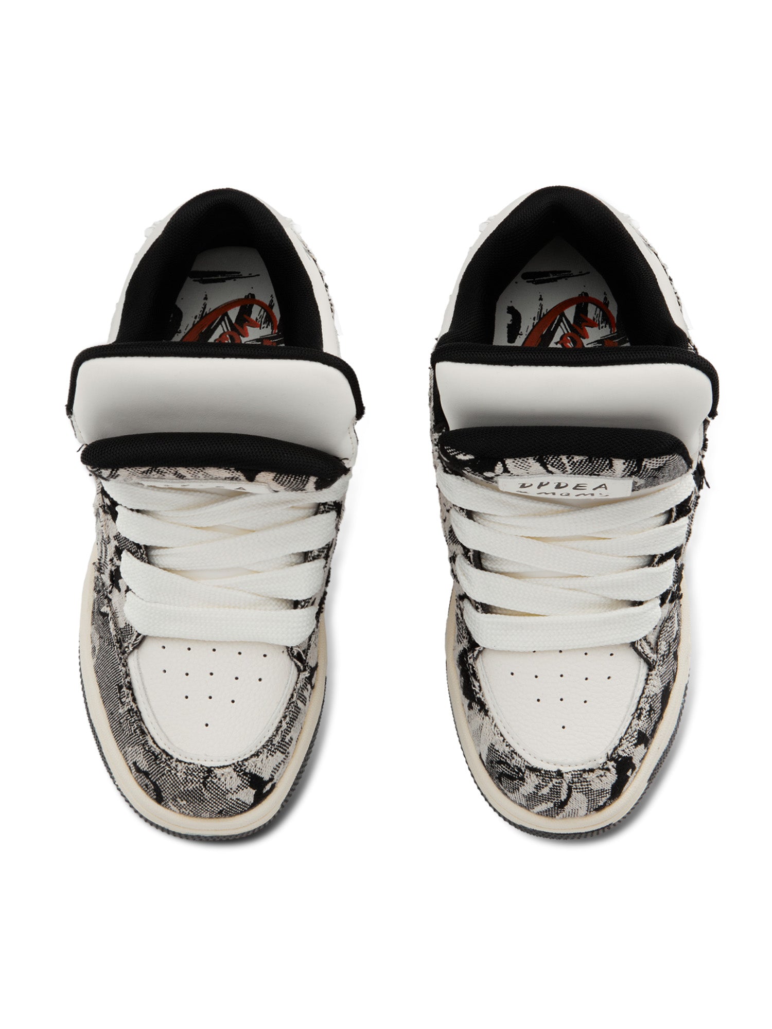 PATTERNED LOW-TOP SNEAKERS FOR FASHIONABLE FOOTWEAR CHOICES