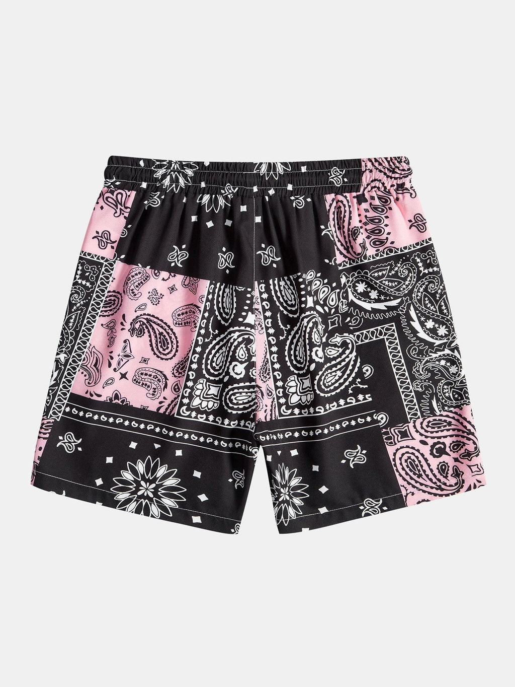 PATTERNED SHIRT AND SHORTS SET IN COMFORTABLE STRETCH FABRIC