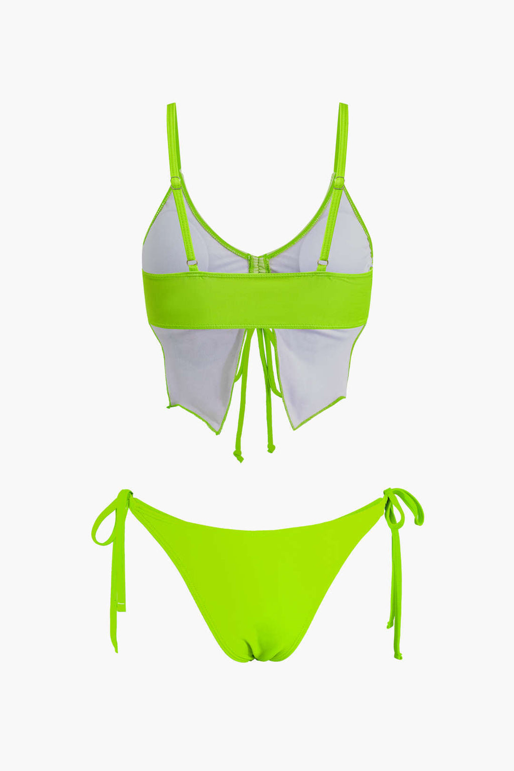 PINK BUTTERFLY-PRINT BIKINI FOR HOLIDAY SWIMWEAR