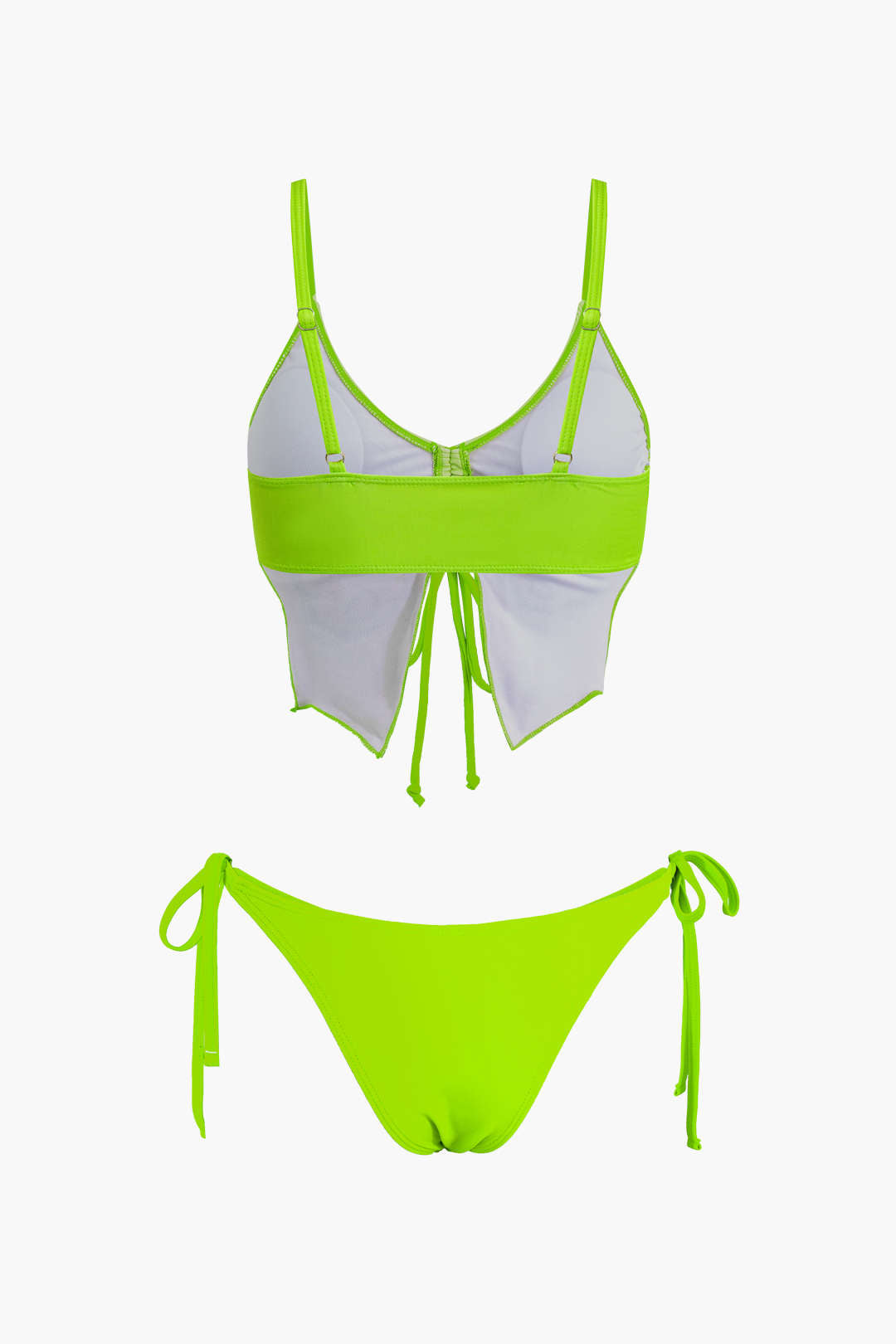 PINK BUTTERFLY-PRINT BIKINI FOR HOLIDAY SWIMWEAR