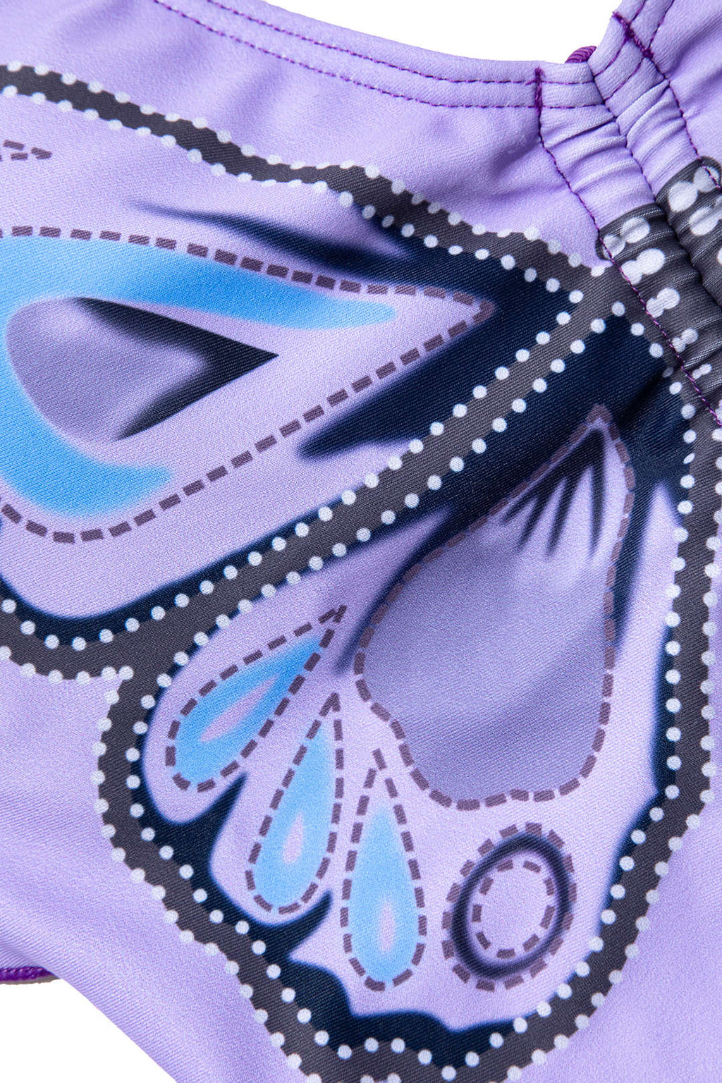 PINK BUTTERFLY-PRINT BIKINI FOR HOLIDAY SWIMWEAR