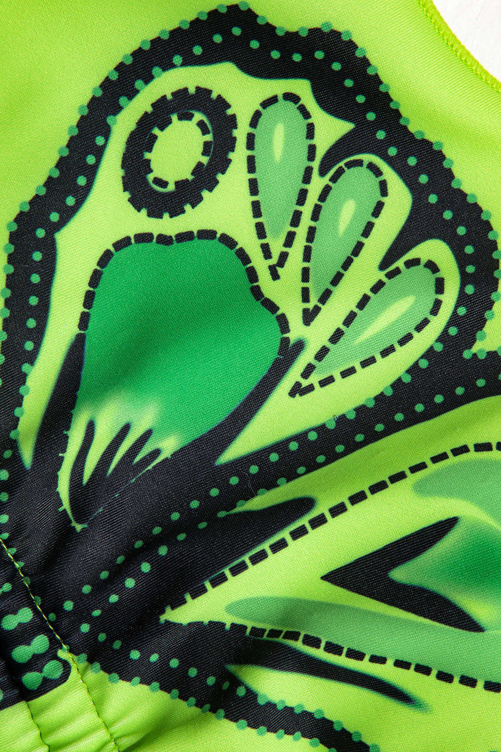 PINK BUTTERFLY-PRINT BIKINI FOR HOLIDAY SWIMWEAR