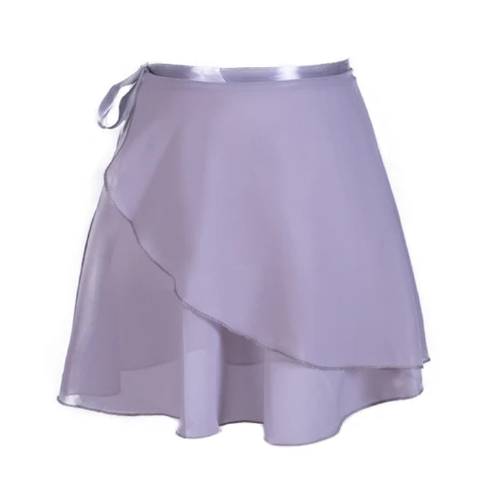 PINK CHIFFON BALLET WRAP SKIRT FOR DANCE AND PERFORMANCE