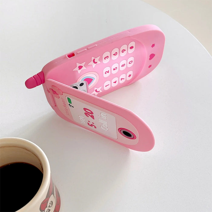 PINK HELLO KITTY FLIP PHONE TOY FOR PINK CELLPHONE IPHONE FANS