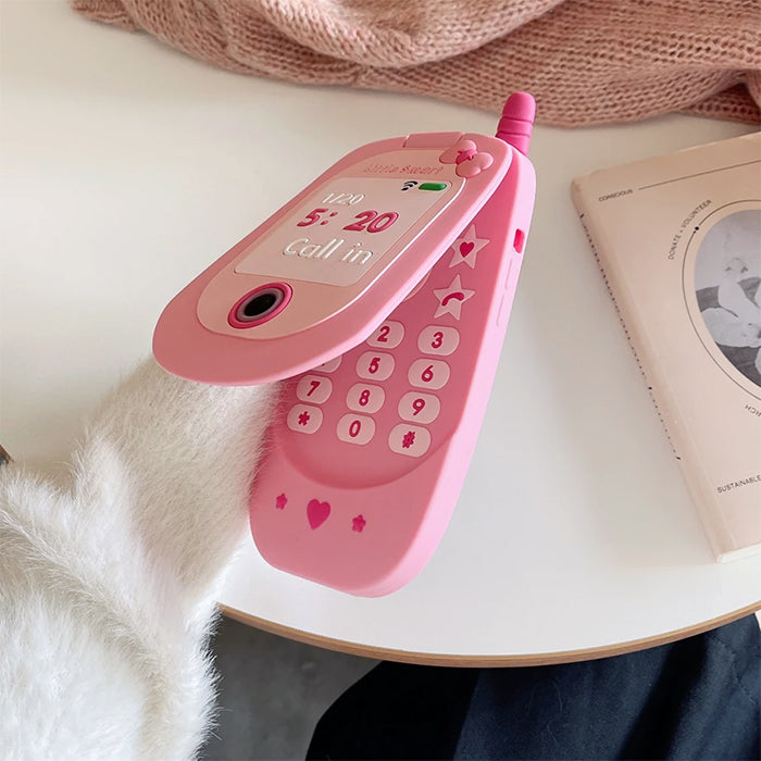 PINK HELLO KITTY FLIP PHONE TOY FOR PINK CELLPHONE IPHONE FANS