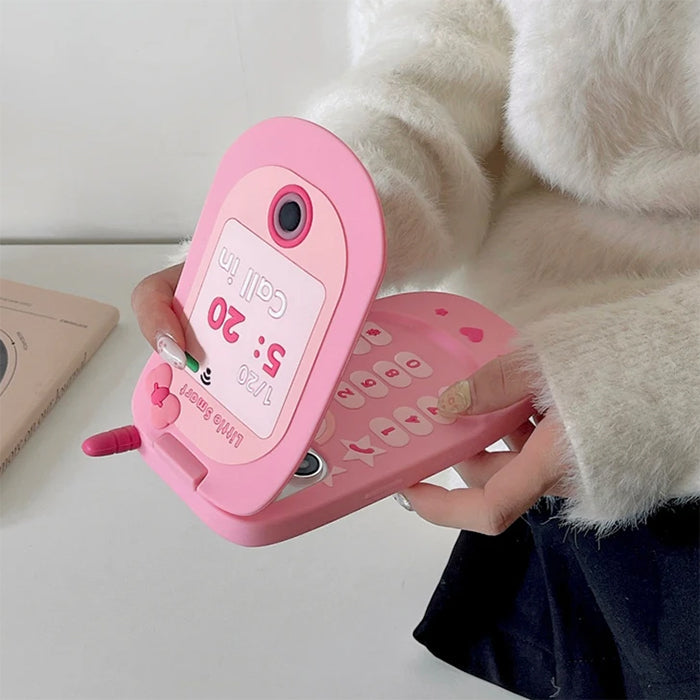PINK HELLO KITTY FLIP PHONE TOY FOR PINK CELLPHONE IPHONE FANS