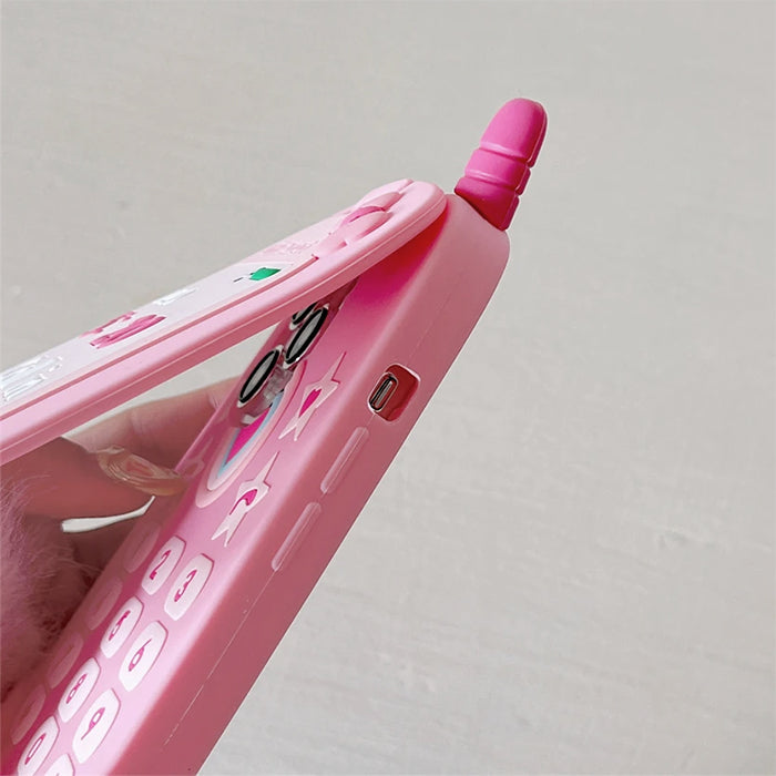 PINK HELLO KITTY FLIP PHONE TOY FOR PINK CELLPHONE IPHONE FANS