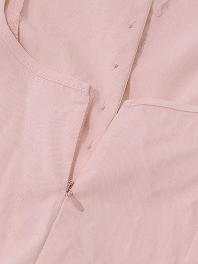 PINK OFF-THE-SHOULDER DRESS WITH SWEETHEART CORSET DETAIL