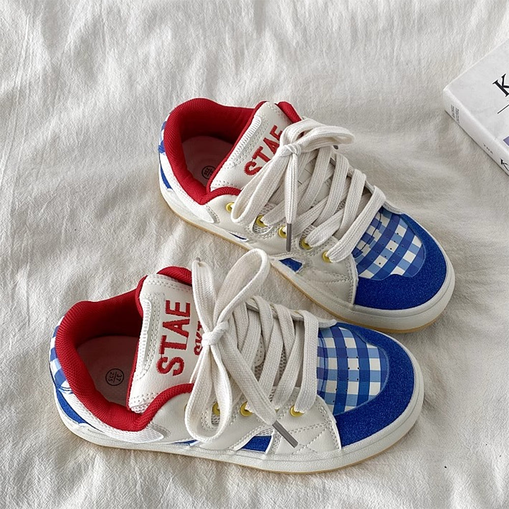 PINK POLKA DOT VEGAN LEATHER SNEAKER BOOGZEL CLOTHING