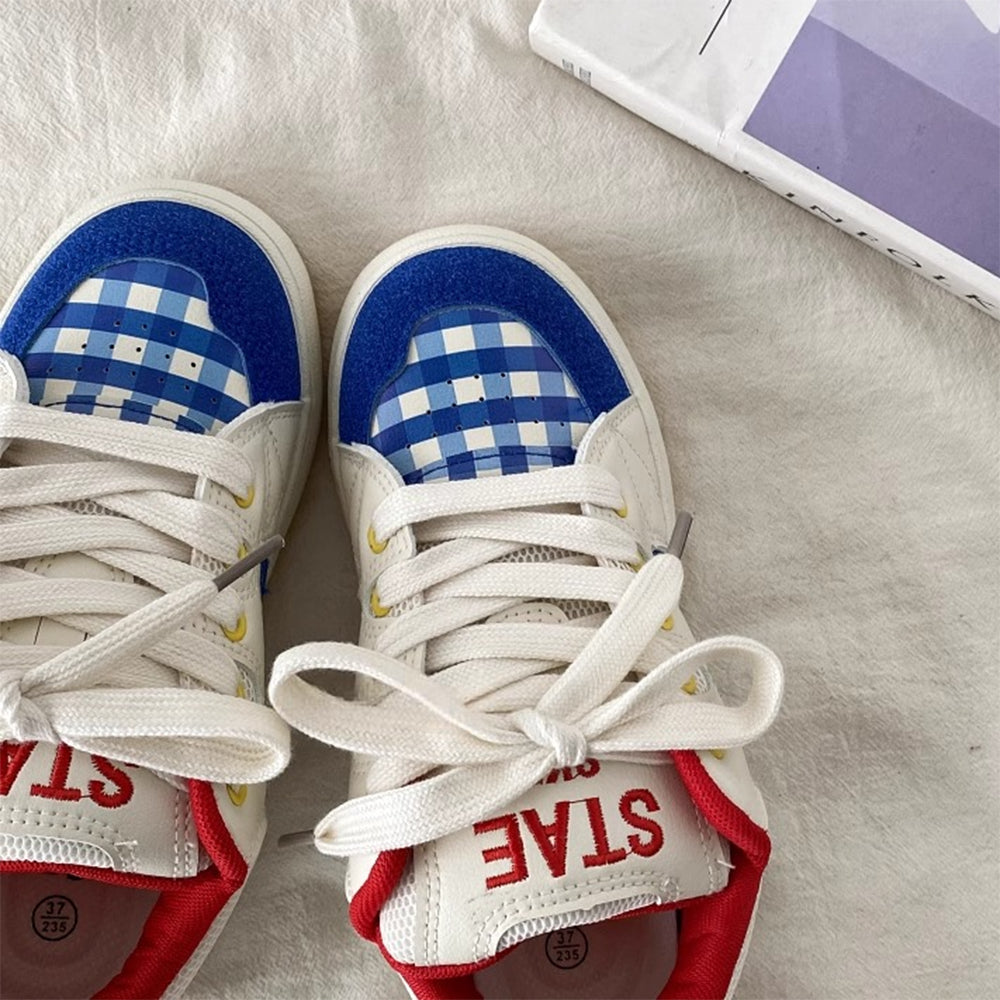 PINK POLKA DOT VEGAN LEATHER SNEAKER BOOGZEL CLOTHING