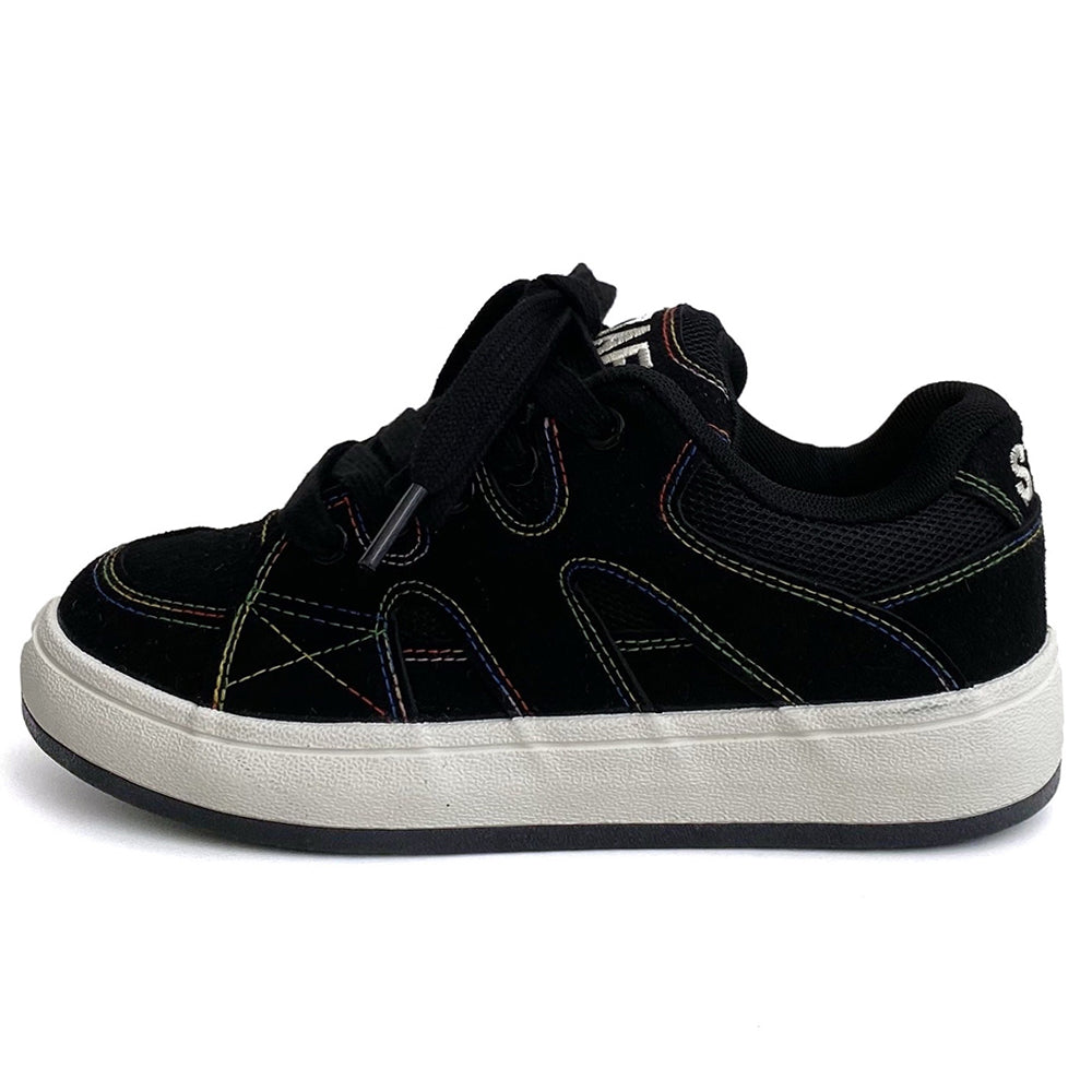 PINK POLKA DOT VEGAN LEATHER SNEAKER BOOGZEL CLOTHING