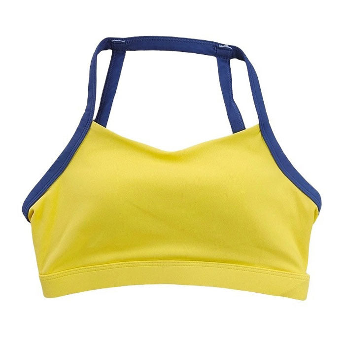 PINK SPORTS BRA WITH MAGENTA TRIM FOR ACTIVE WEAR