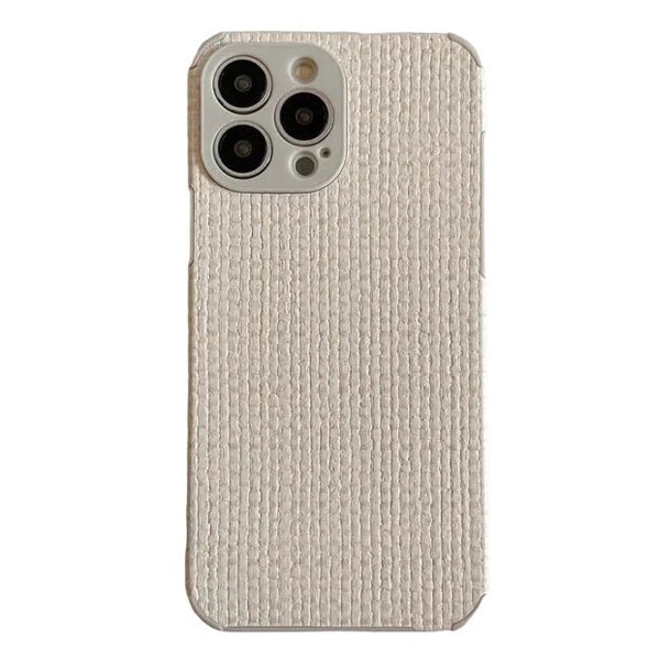 PINK WOVEN PHONE CASE FOR BARBIECORE TWEED IPHONE STYLES