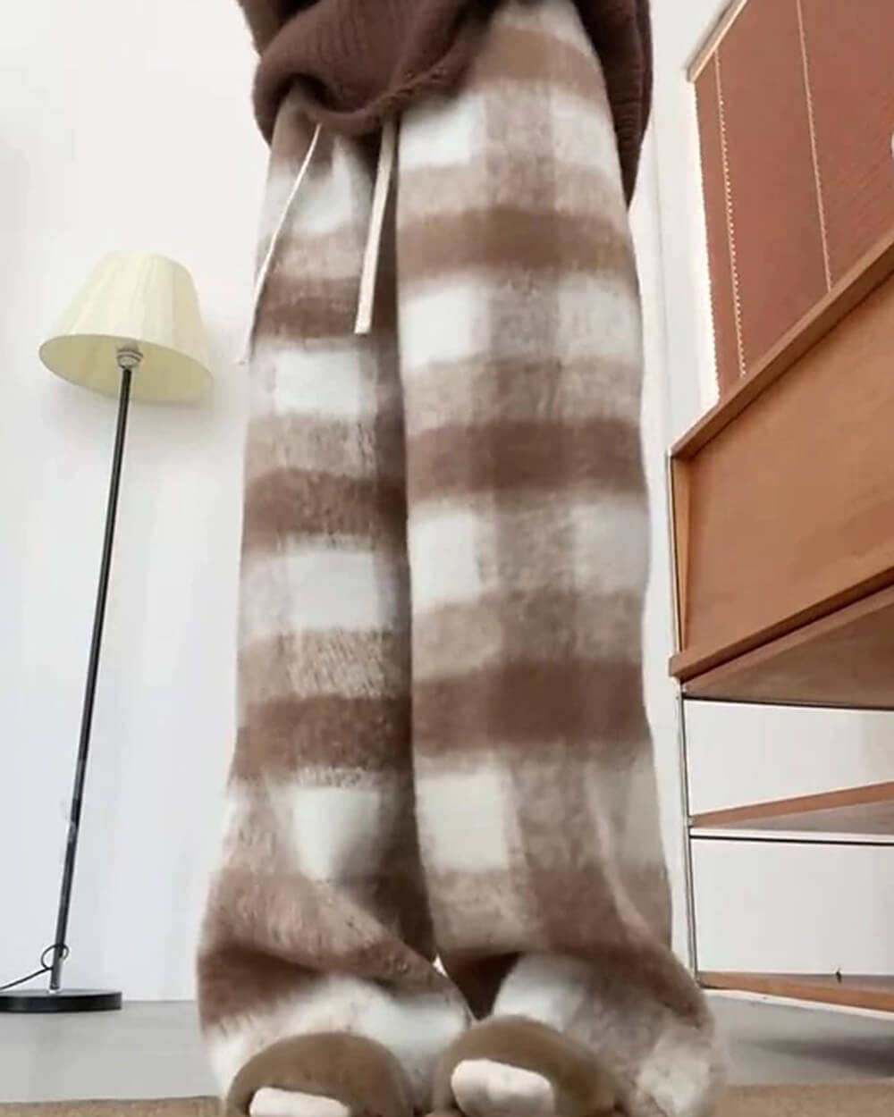 PLAID TROUSERS: CLASSIC PLAID FALL FEELS LOUNGE PANTS