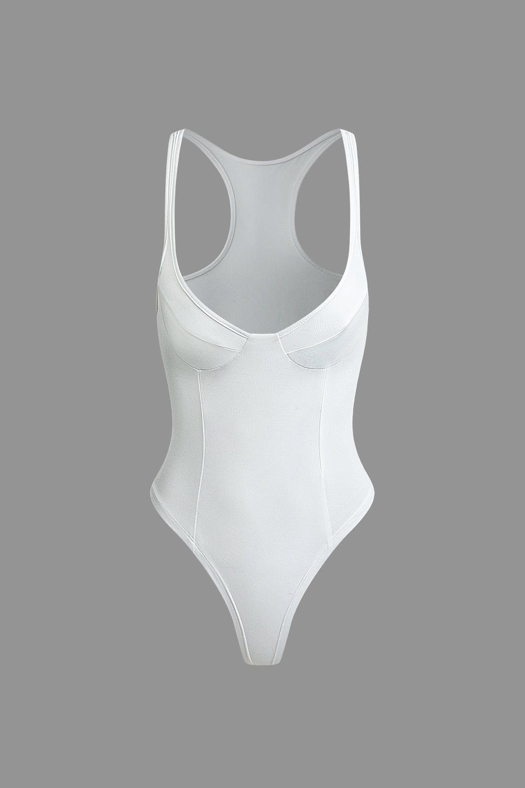 RACERBACK BODYSUIT WITH FLATTERING FIT FOR VERSATILE STYLING