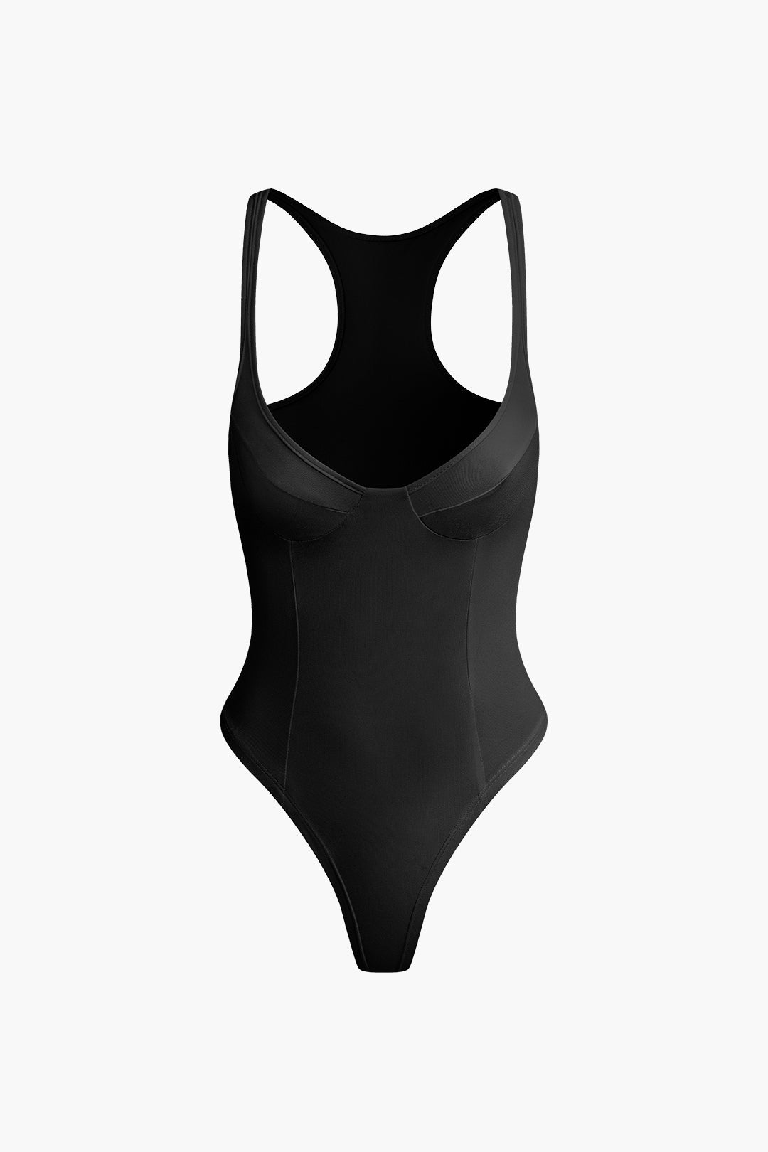 RACERBACK BODYSUIT WITH FLATTERING FIT FOR VERSATILE STYLING