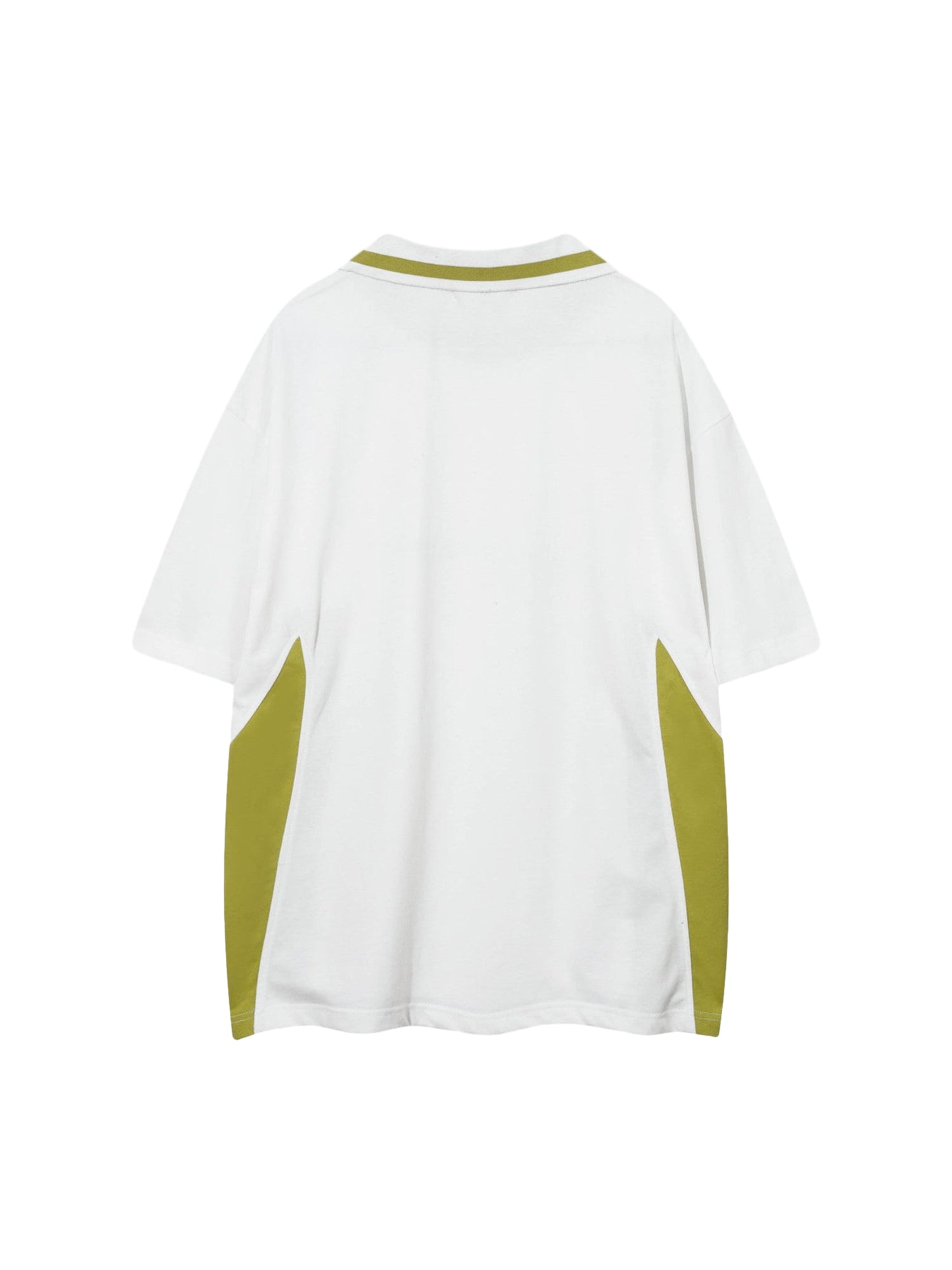 RACING-STYLE SHORT SLEEVE T-SHIRT IN BLACK AND PINK