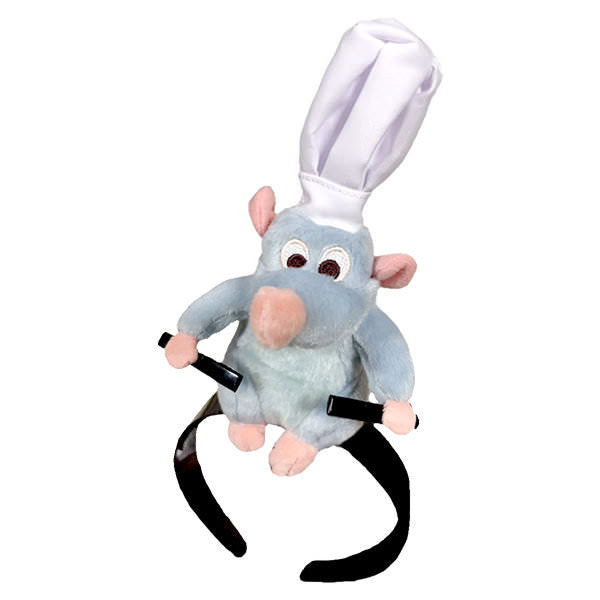 RATATOUILLE CHEF HAT HEADBAND FOR CULINARY COSTUME AND COOKING ROLEPLAY
