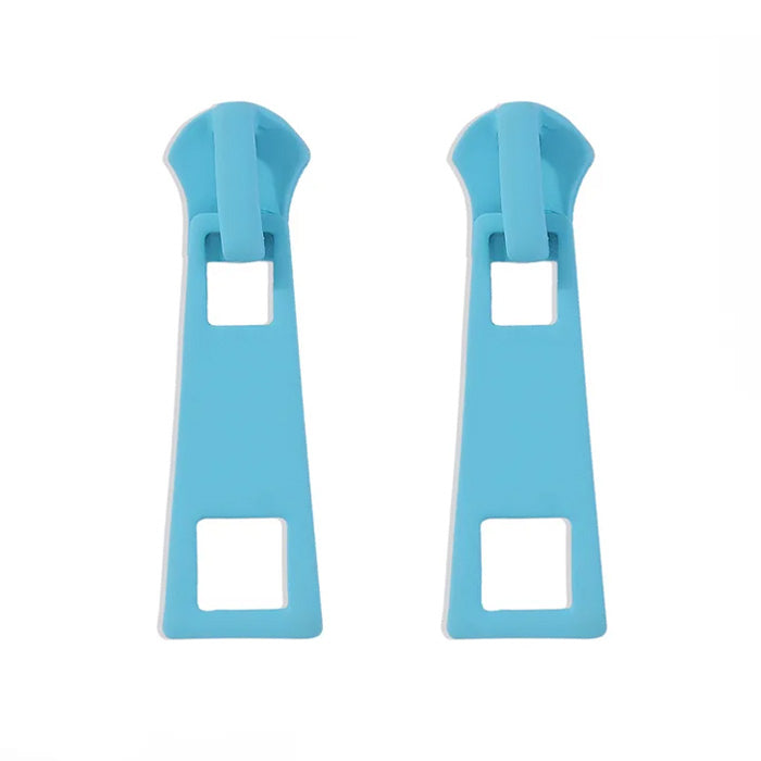 RED ZIPPER PULLS SET FOR LUGGAGE AND BAGS