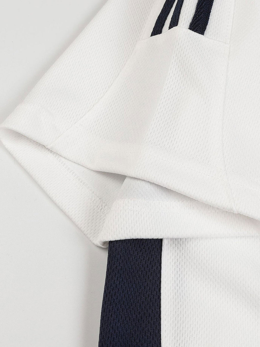 RETRO STREET POLO WHITE AND NAVY RETRO STREET POLO SHORT