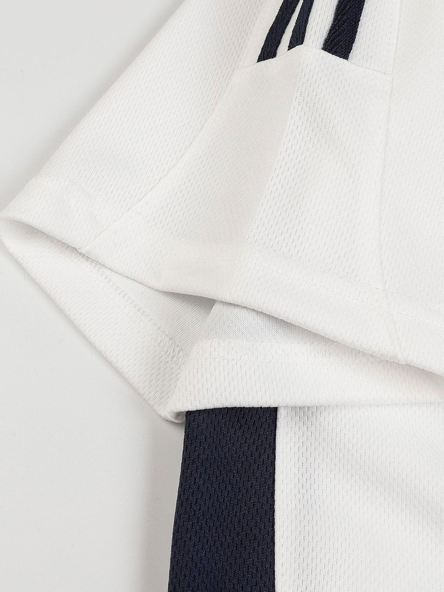 RETRO STREET POLO WHITE AND NAVY RETRO STREET POLO SHORT