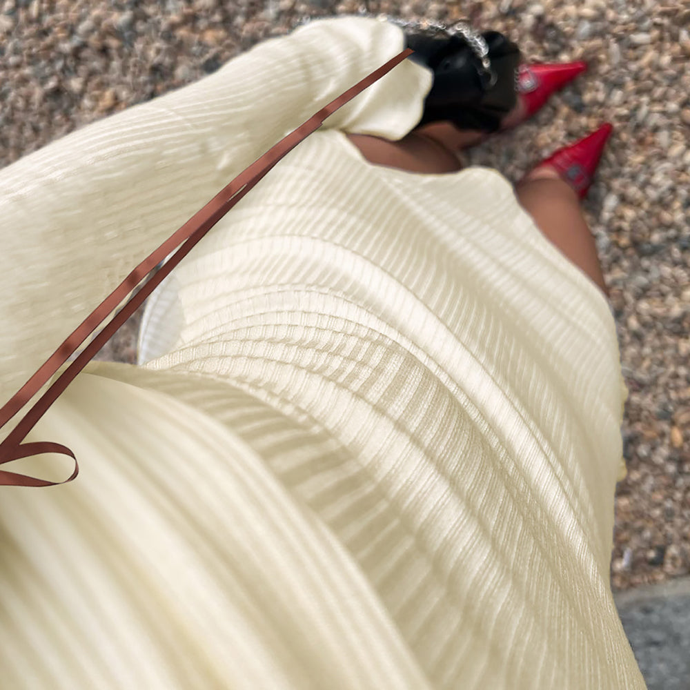 RIBBON TIE WHITE MINI DRESS OFF SHOULDER MINI DRESS