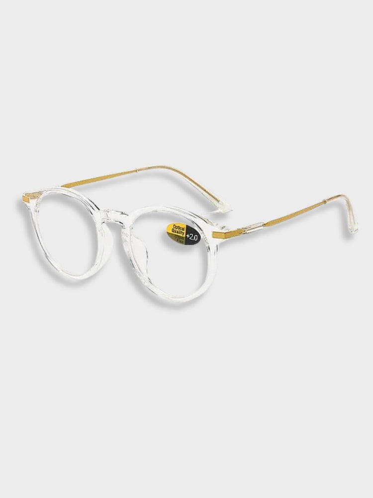 ROUND BROWN-RIMMED EYEGLASSES WITH EXTRA STARCH OPTIONS FOR IMPROVED DIGESTION