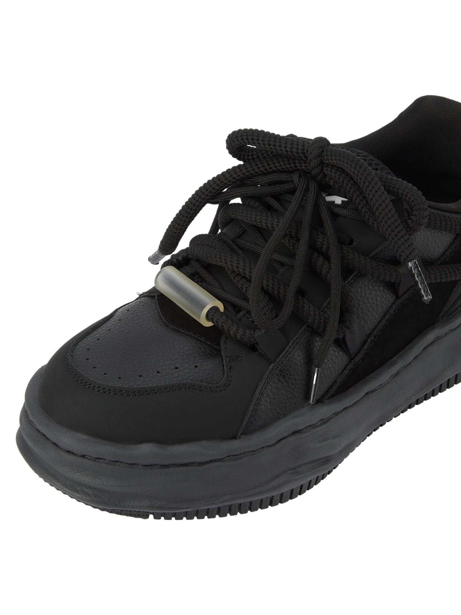 ROUND TOE HIGH SNEAKERS