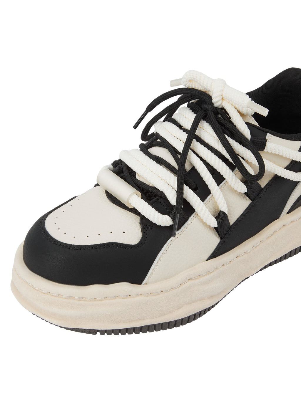 ROUND TOE HIGH SNEAKERS