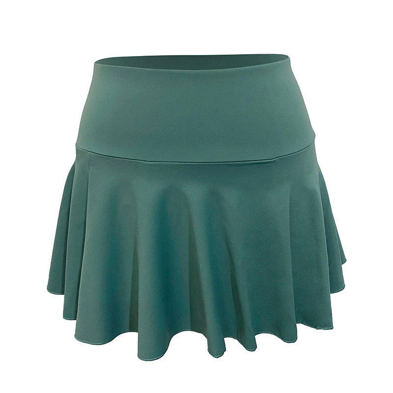 SAINT-TROPEZ GREEN TENNIS SKIRT