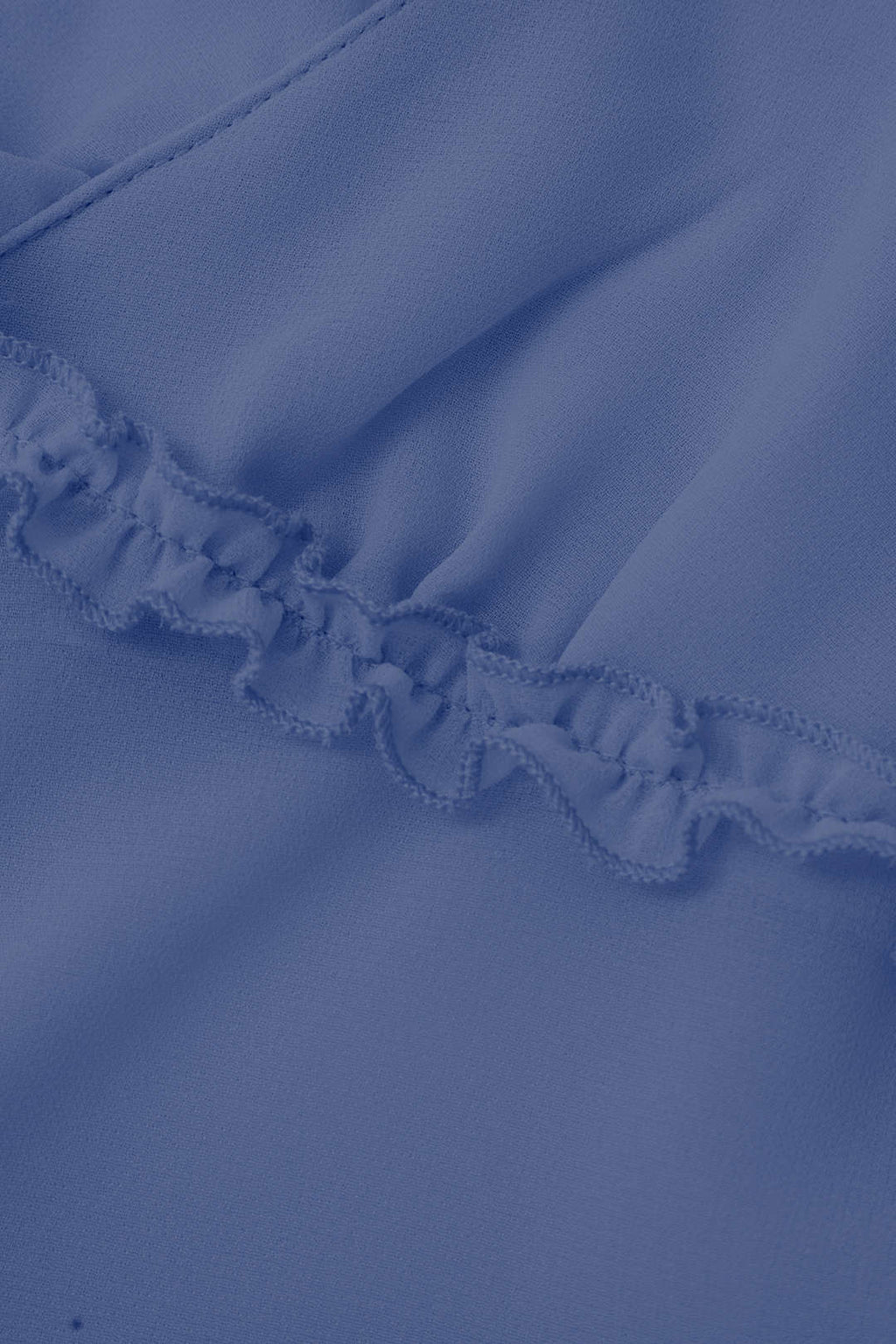 SHEER RUFFLE CAMI TOP IN BLACK WITH SOLID COLOR DESIGN