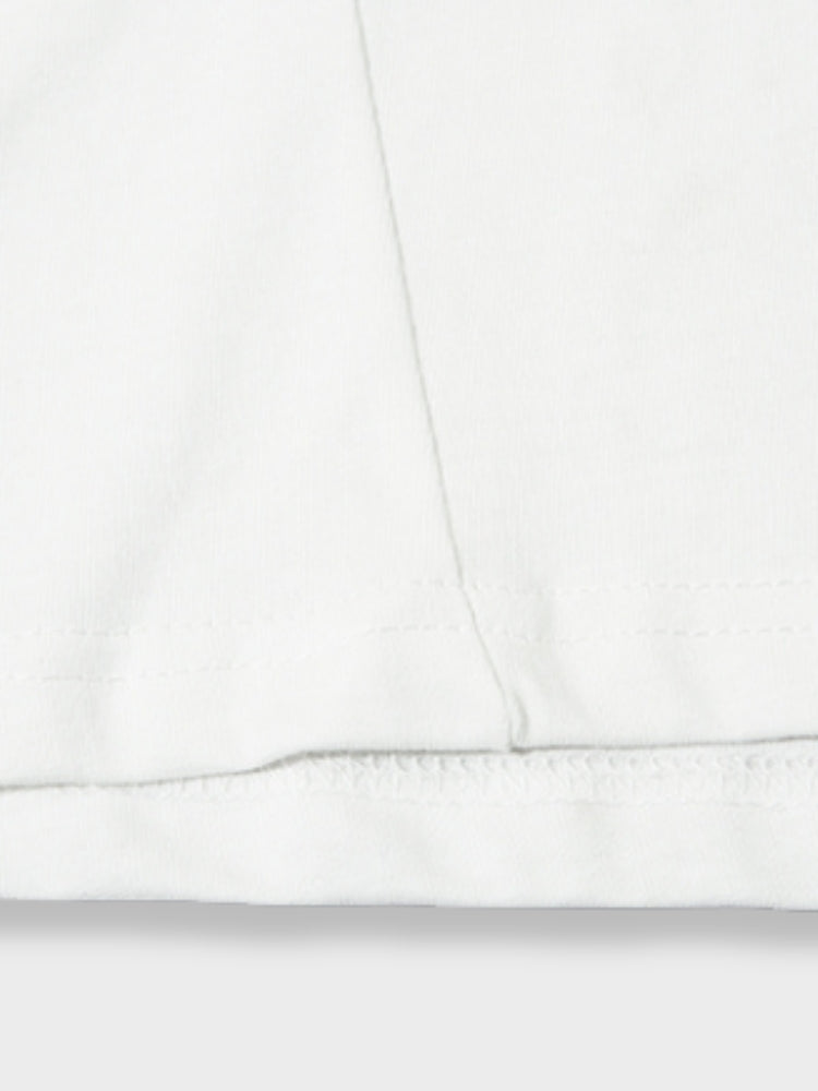 SHORT-SLEEVED SHIRT - BLACK AND WHITE DESIGN FOR CASUAL WEAR