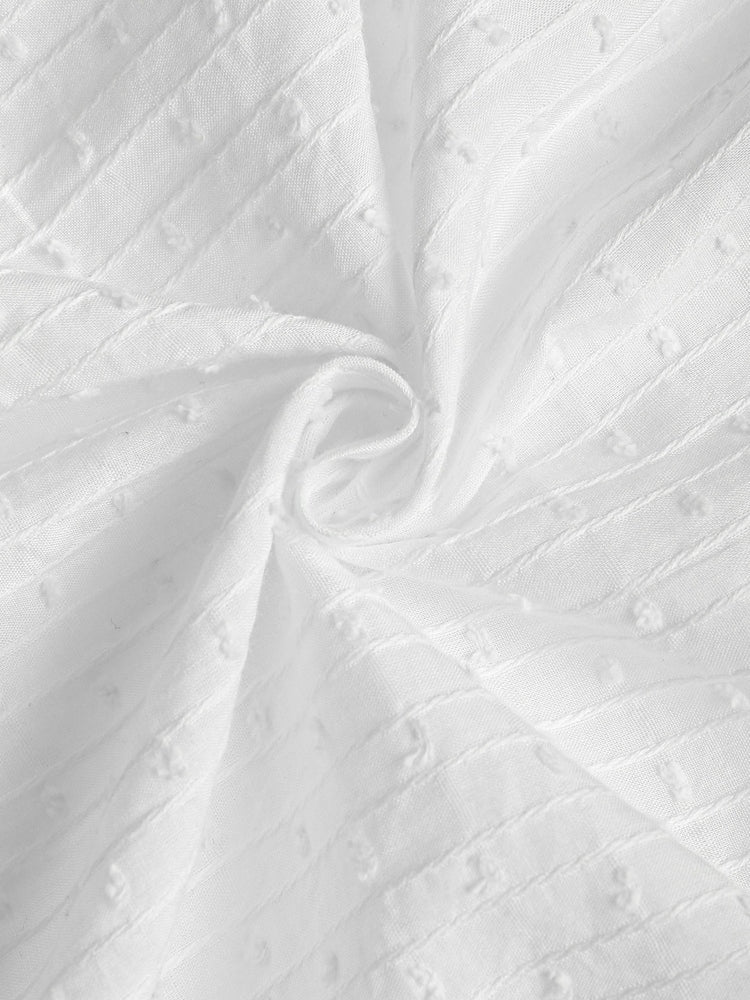 SHORT-SLEEVED SHIRT - WHITE SUMMER SHIRT FOR EFFORTLESS STYLE