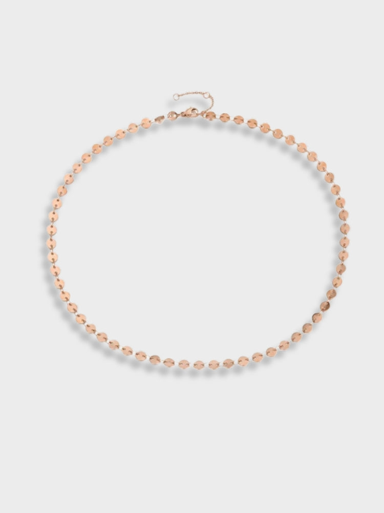 SILVER BEADED NECKLACE FOR VERSATILE OUTFIT STYLING