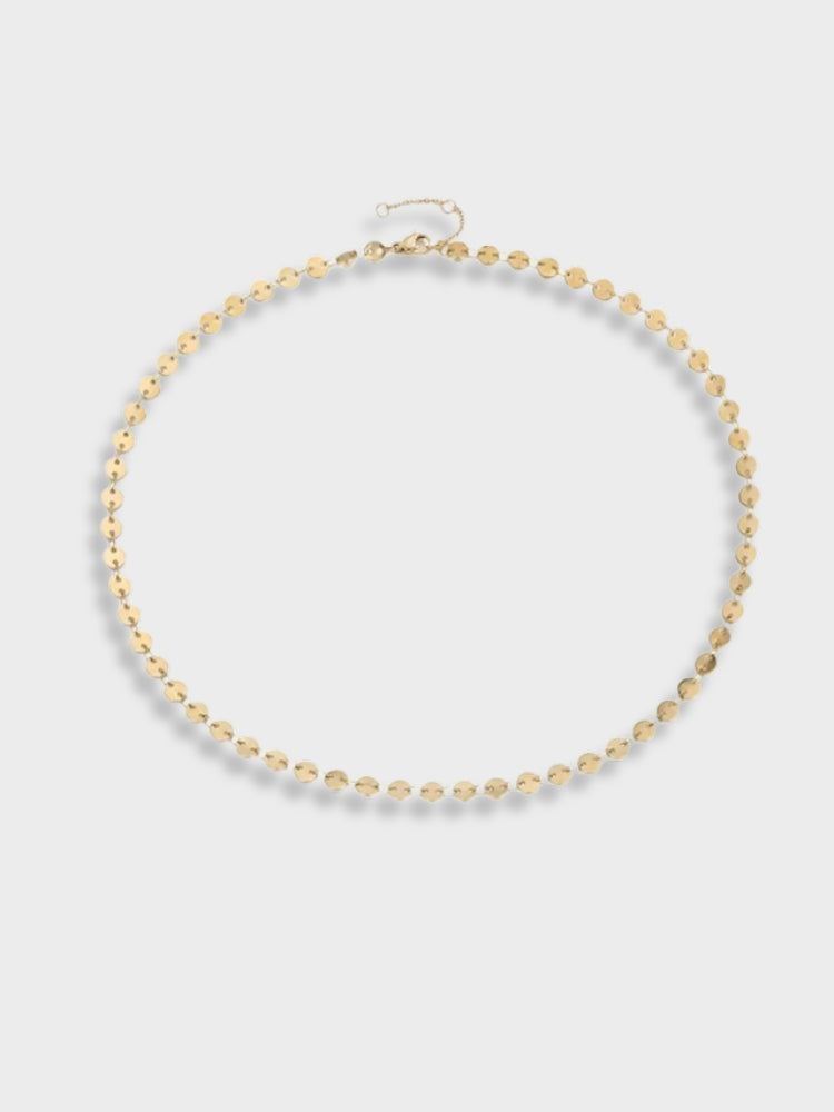 SILVER BEADED NECKLACE FOR VERSATILE OUTFIT STYLING