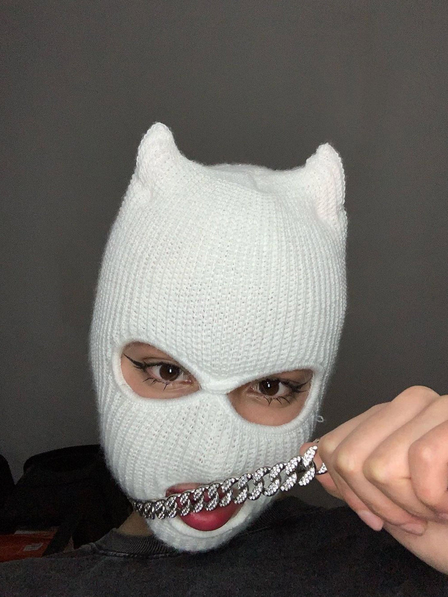 SILVER CHAIN NECKLACE CODE SP220305NHA1