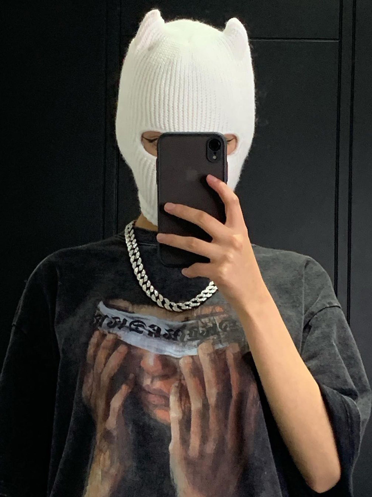 SILVER CHAIN NECKLACE CODE SP220305NHA1