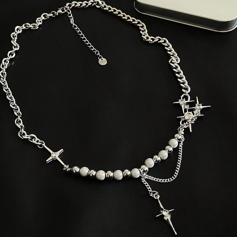 NAVY BLUE OVERSIZED HOODIE WITH YELLOW