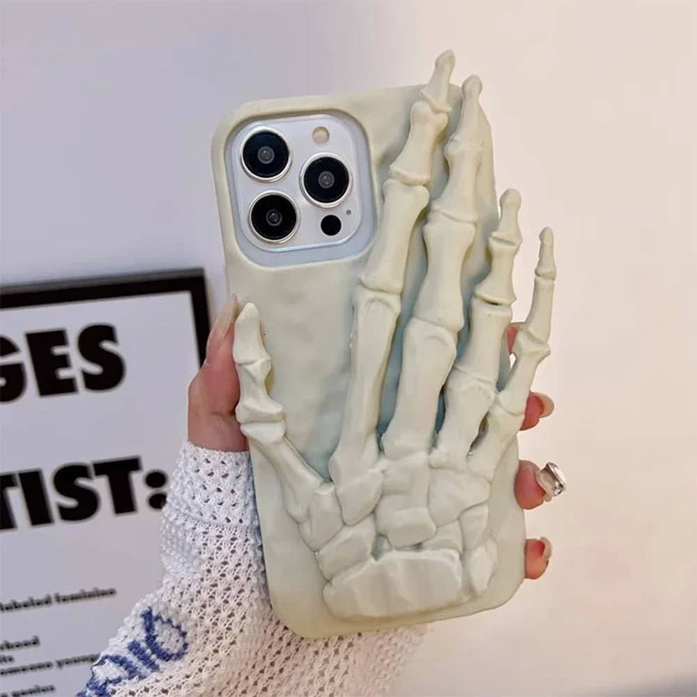 SKELETON HAND IPHONE CASE