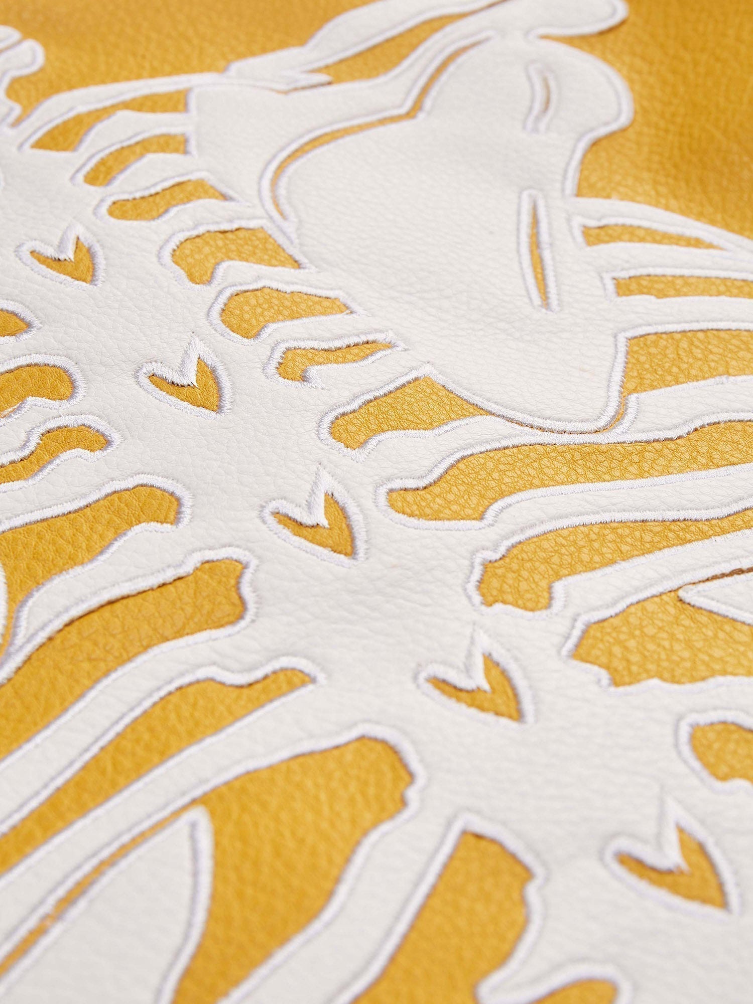 SKELETON-THEMED JACKET AND JEANS SET WITH LONG SLEEVE LAPEL COLLAR