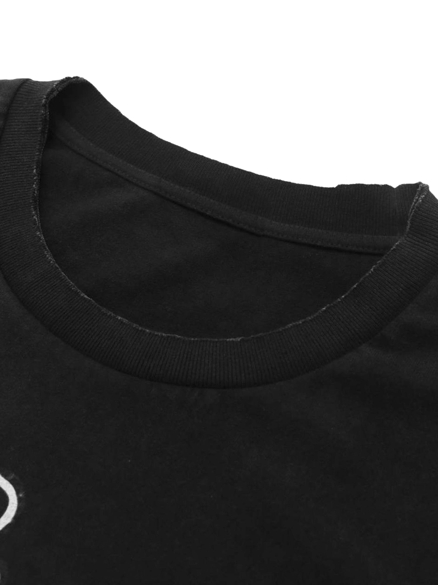 SKULL GRAPHIC COTTON BLEND SHORT SLEEVE T-SHIRT