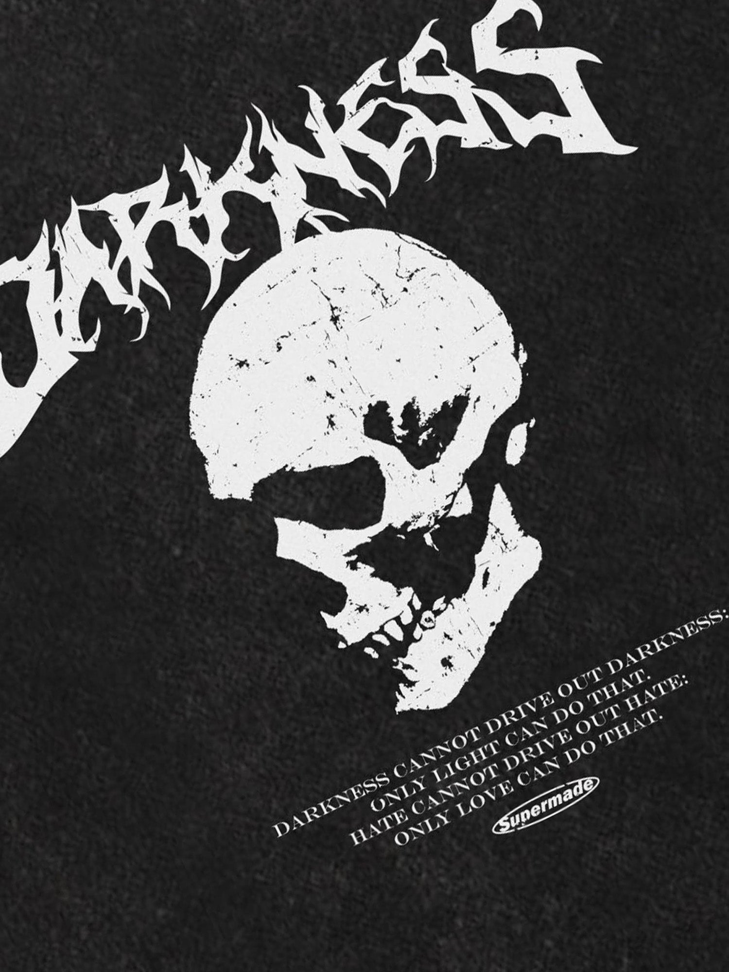 SKULL GRAPHIC SHORT SLEEVE PULLOVER T-SHIRT