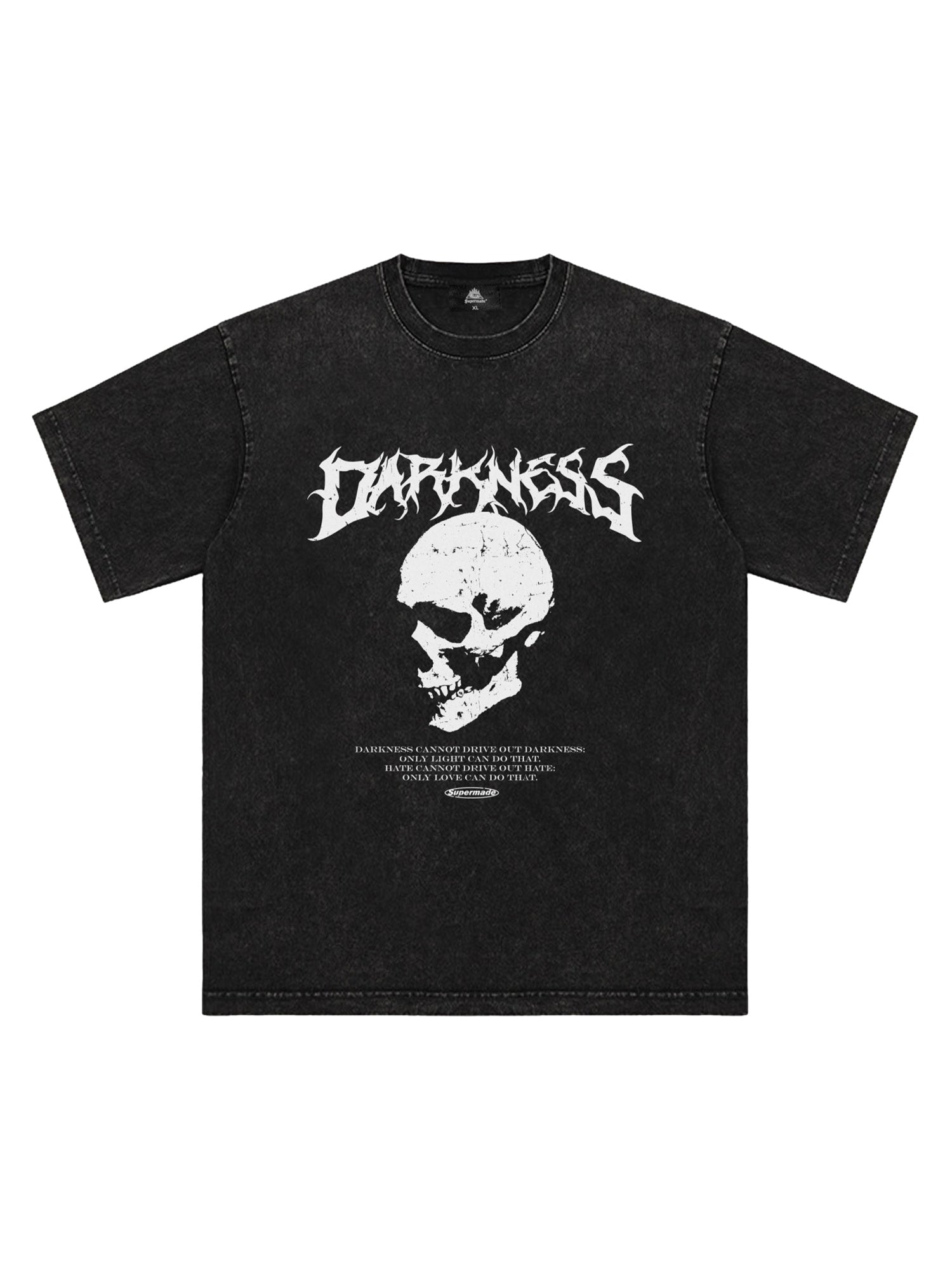 SKULL GRAPHIC SHORT SLEEVE PULLOVER T-SHIRT