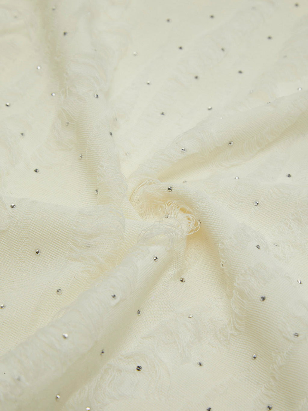 SLEEVELESS BEIGE SHIRT WITH LOOSE-FIT SLEEVELESS ROUND COLLAR