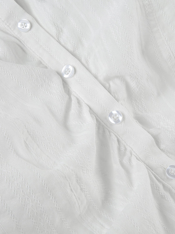 SLIM FIT SHORT SLEEVE BUTTON-DOWN SHIRT